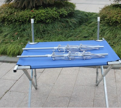 【一件代發 1米地攤貨架新款折疊飾品架 夜市多功能地攤貨架展示架】價格,廠家,圖片,展示架、支架,臨海市金蘋果塑鋼制品廠-