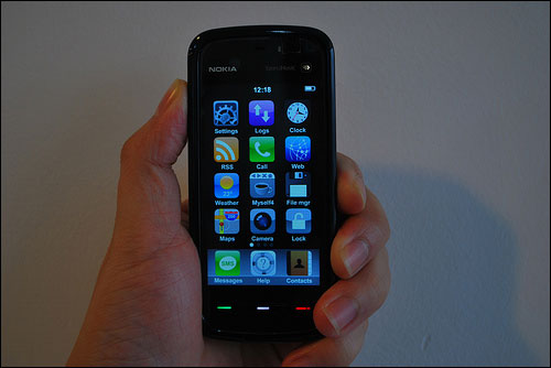 諾基亞5800XM 88元軟件改造，體驗(yàn)iPhone式智能交互